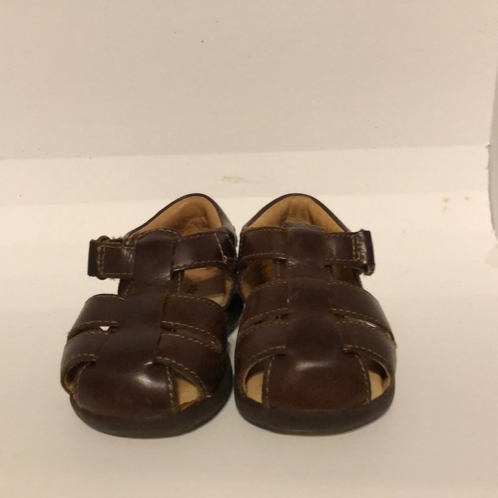 Kids leather sandals